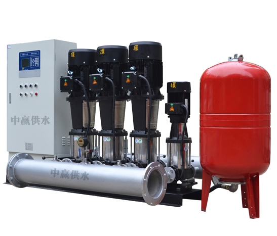 變頻恒壓供水系統(tǒng)主要由PLC、變頻器、觸摸屏、壓力變送器、動力及控制線路以及泵組組成